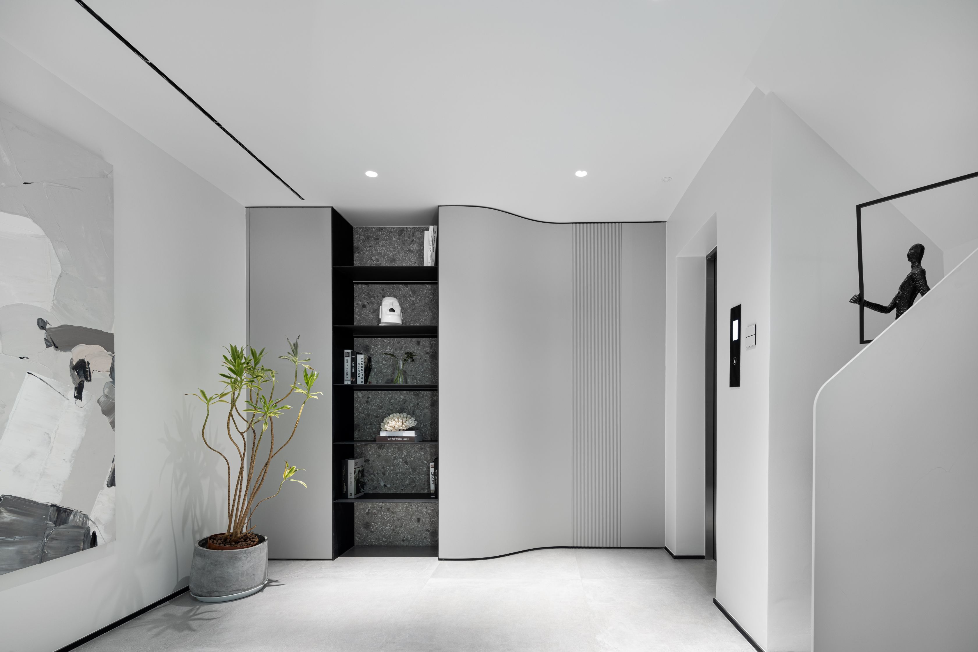 现代极简主义住宅设计丨HZ 高端设计事务所,逸品装饰-12