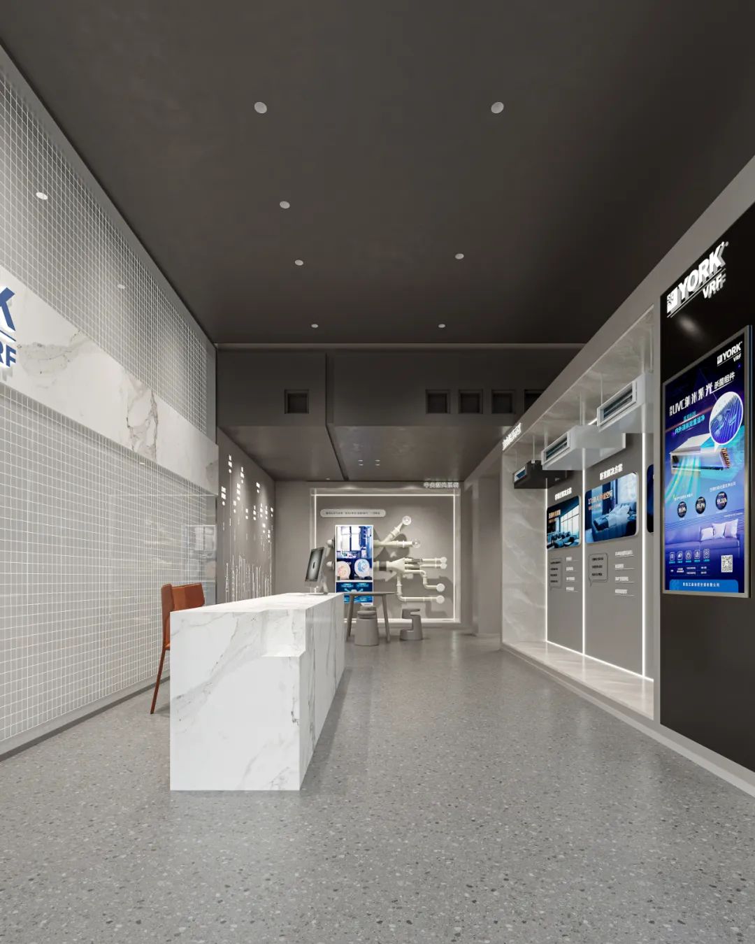 浏阳约克 VRF 暖通展厅丨中国湖南丨周笙笙全案设计工作室-9