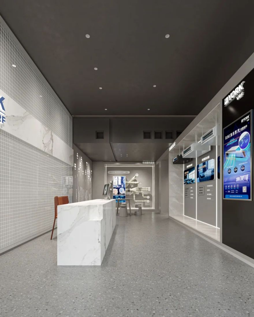 浏阳约克 VRF 暖通展厅丨中国湖南丨周笙笙全案设计工作室-9