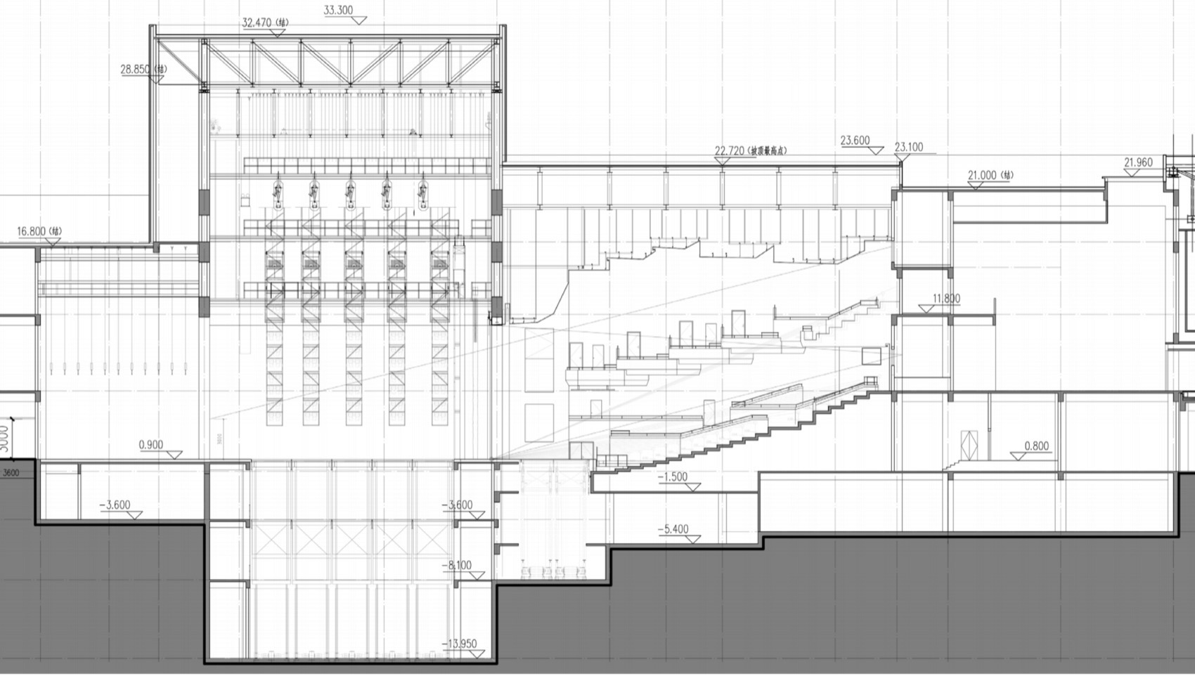 海门市文化中心  剧院项目丨中国南通丨东南大学建筑设计研究院有限公司-78