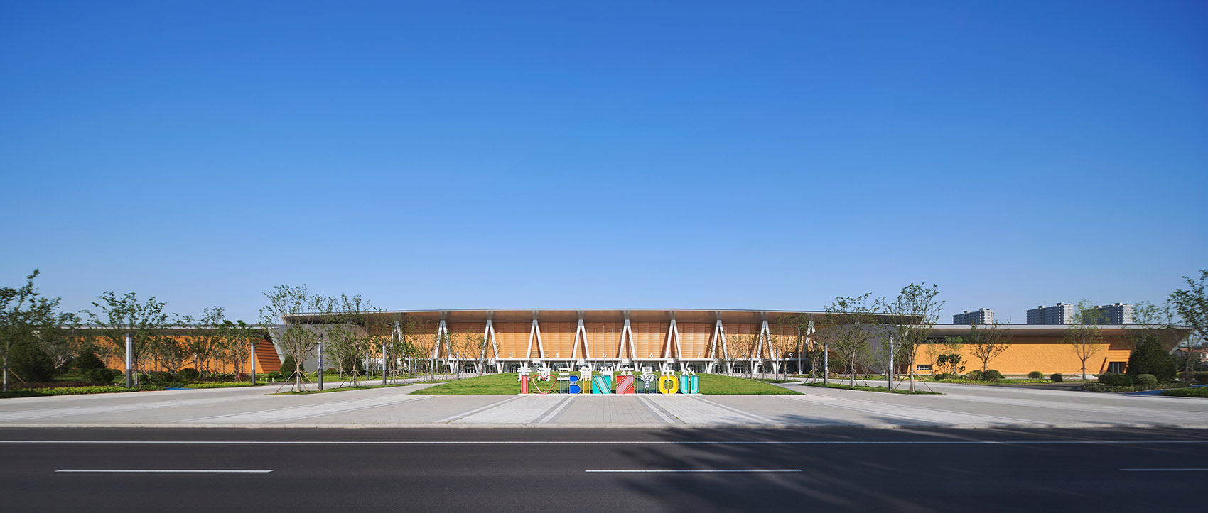 潮起渤海,理象共生·黄河三角洲农产品交易服务中心丨中国滨州丨浙江大学建筑设计研究院-10