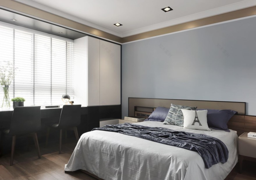 香槟色的典雅妆容 欣磐石设计-16