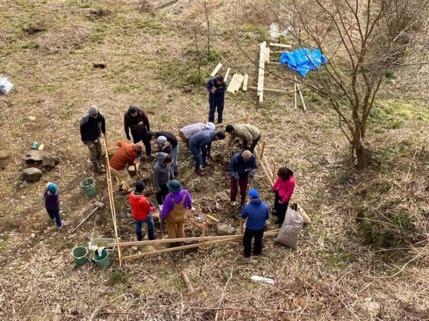 やまのはた小屋 1 日目【土木編】丨日本丨水野设计室-2
