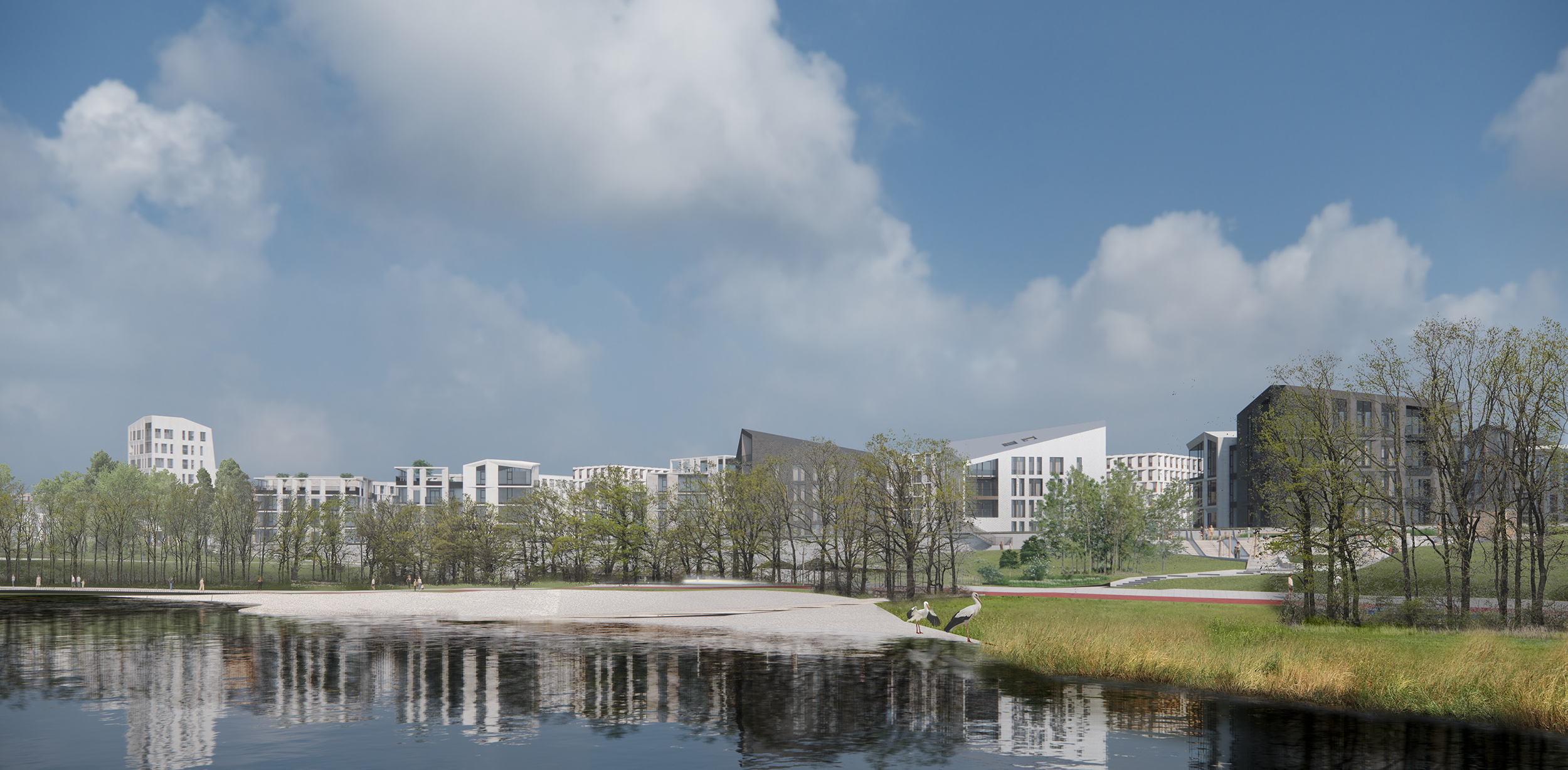 明斯克北部滨水区丨白俄罗斯明斯克丨LEVEL80 | architects （团队成员众多）-30