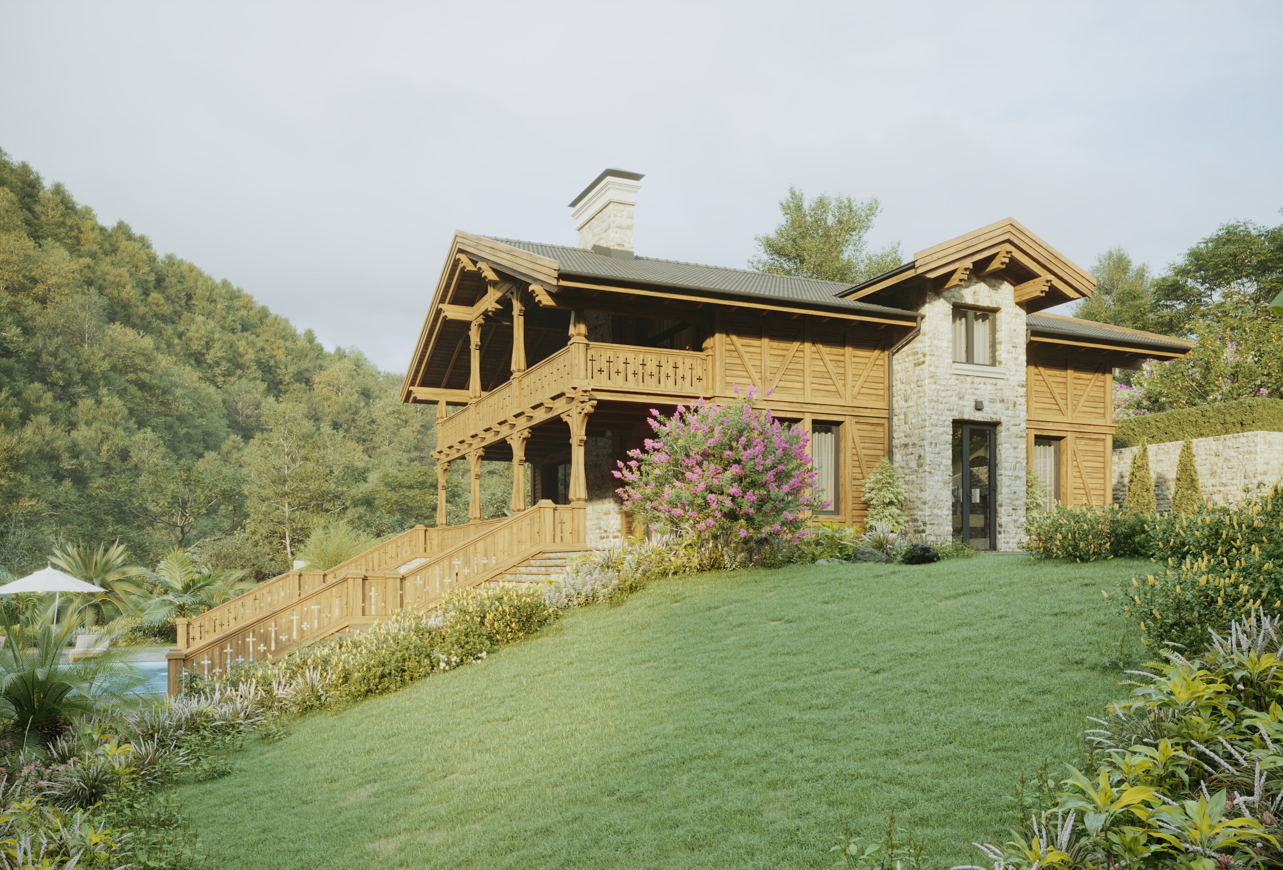 格鲁吉亚山间度假屋-3