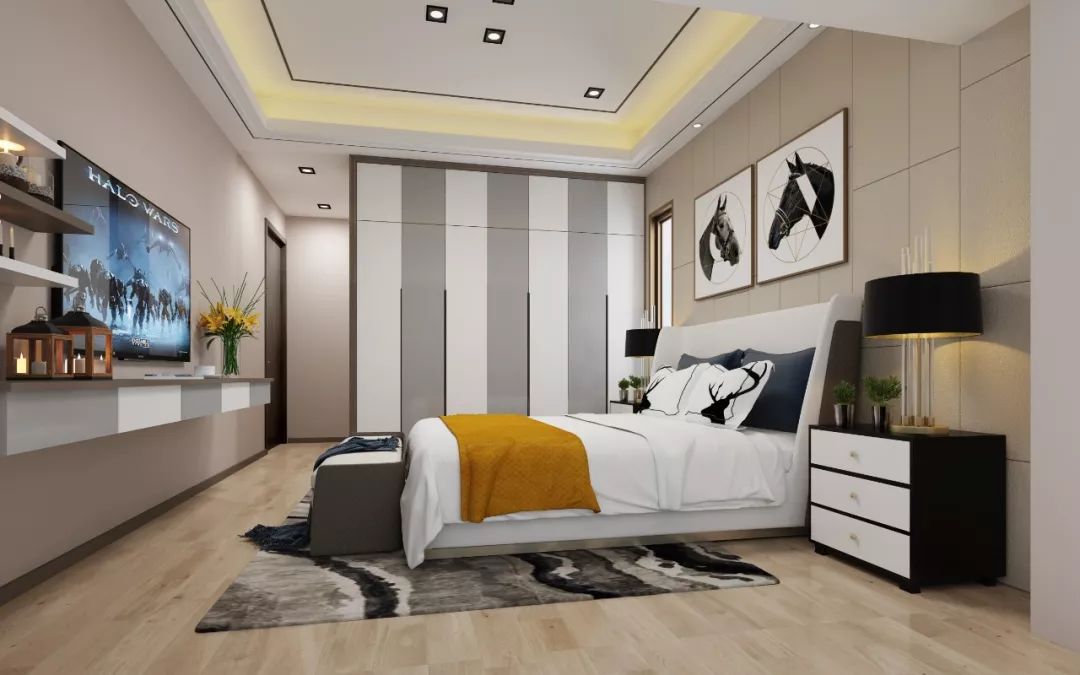 现代风格145㎡丨繁华美盛，抵不过温馨一室！-33