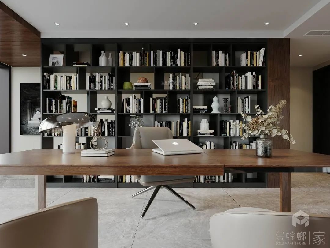 月亮湾现代风别墅丨金螳螂家三明店-7