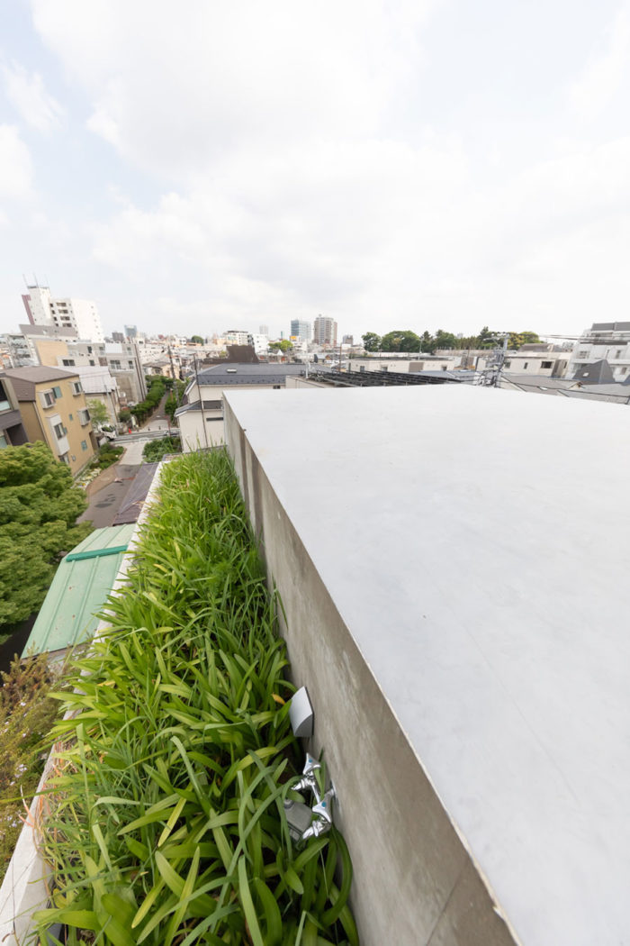 外に閉じ中に開く緑の家緑道の緑と一体化したRC造の立体庭園 | Green | 100%LiFE-5