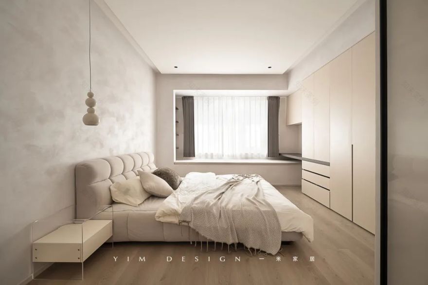 软沙丘 · 极简奶油空间丨YIM DESIGN-38