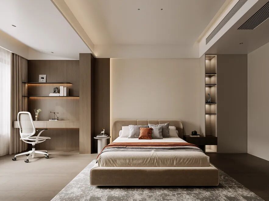 270㎡意式轻奢风 江山印·云玺丨中国阳江丨纵向·空间设计-28