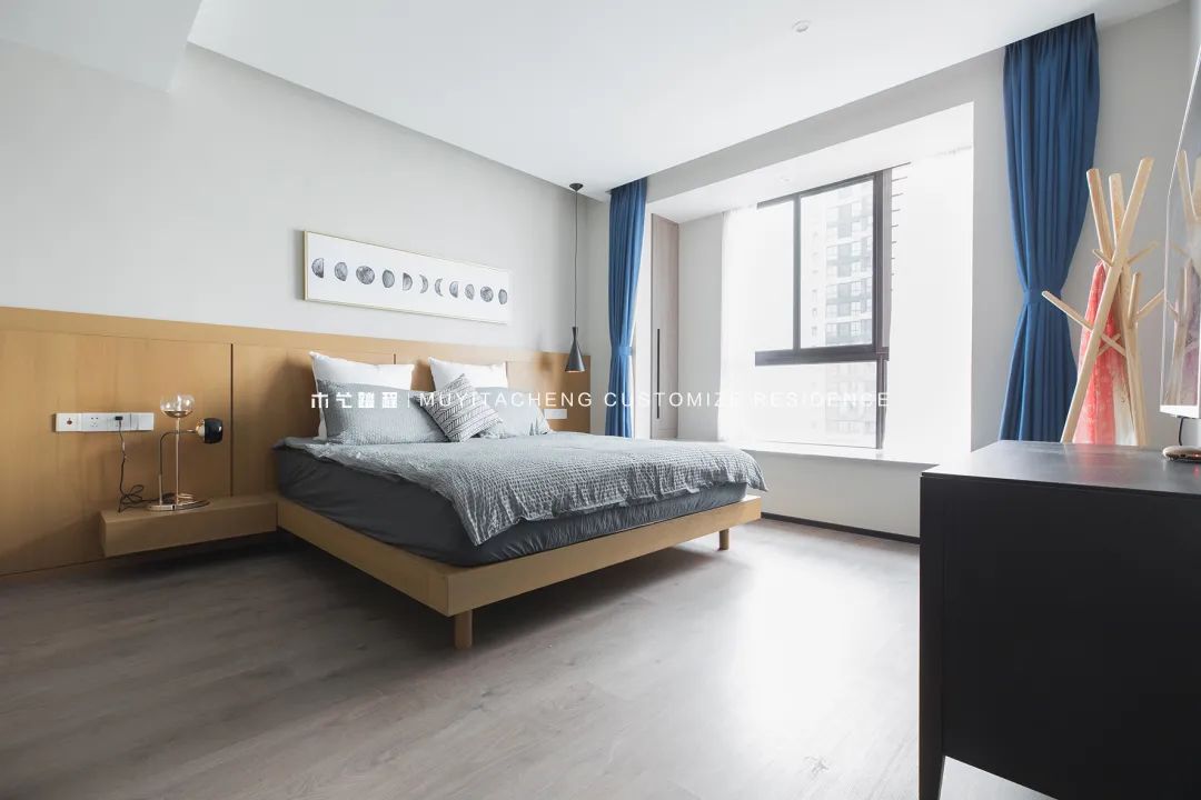 重庆融景城 144㎡舒适大平层定制家居丨中国重庆丨木艺踏程全屋定制-46