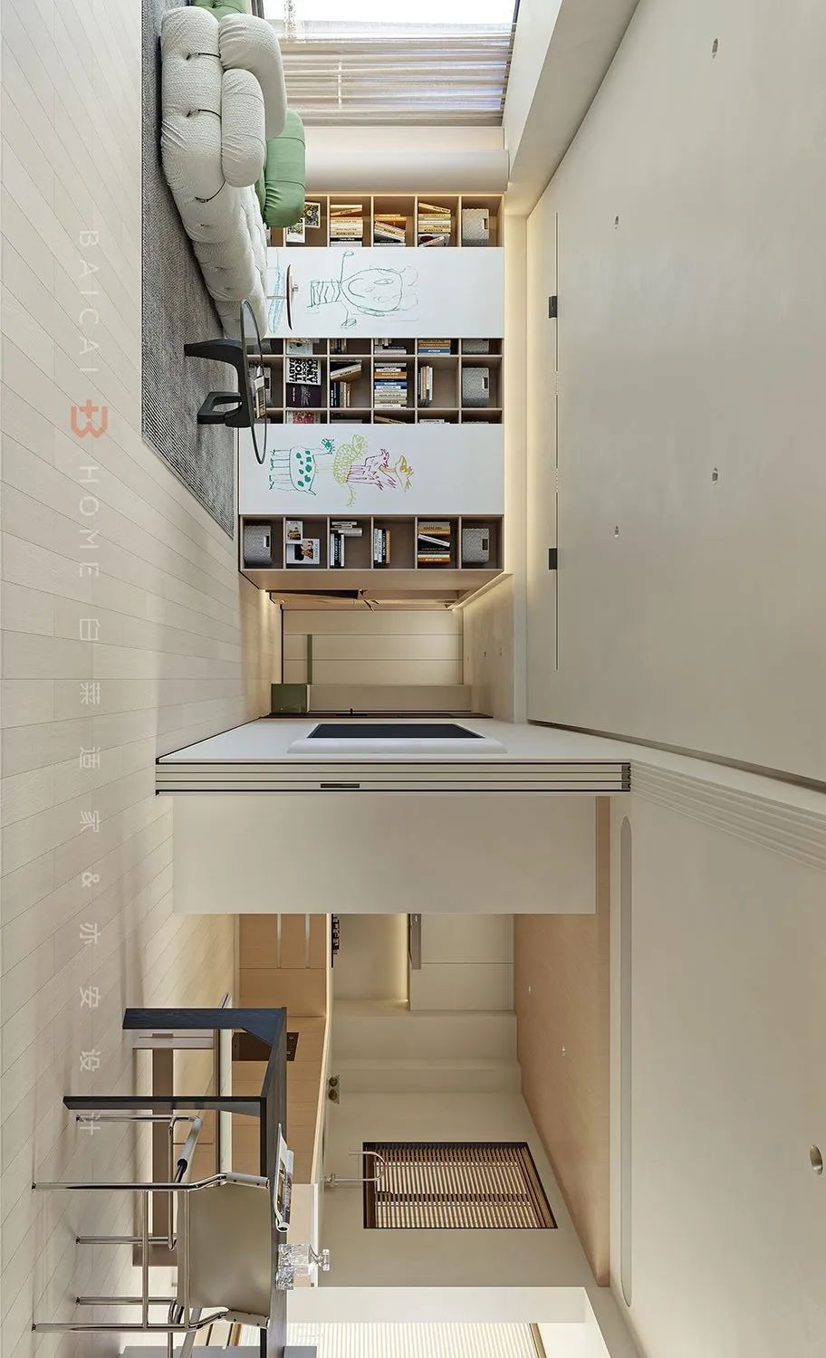 横琴府 189㎡亲子成长之家丨中国广东丨BAICAI HOME DESIGN 白菜适家-18