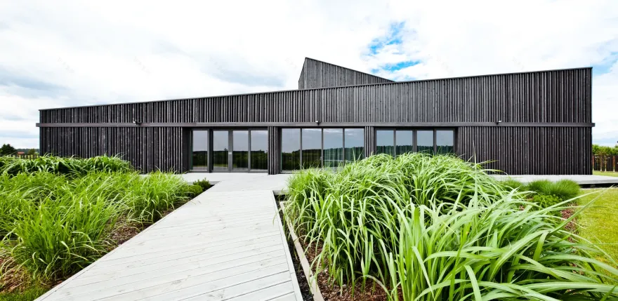 私人住宅中的日式庭园空间-16