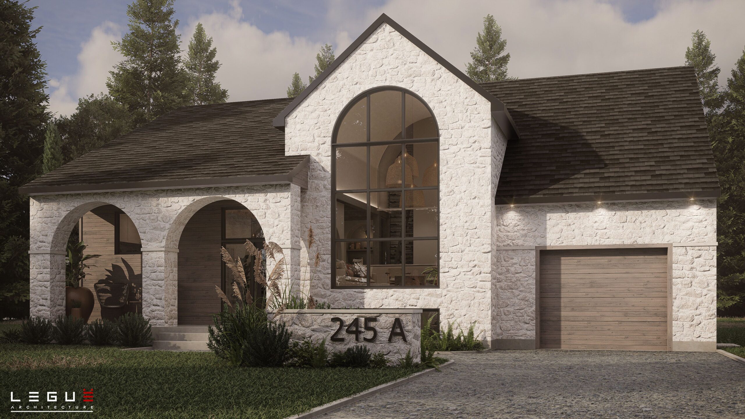 房屋平面图 Ë·245A丨Leguë Architecture-48