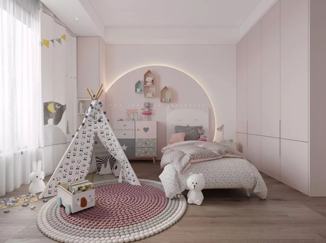 融创越州府顶楼大平层设计 | 温馨灰色系,全开放式厨房-33