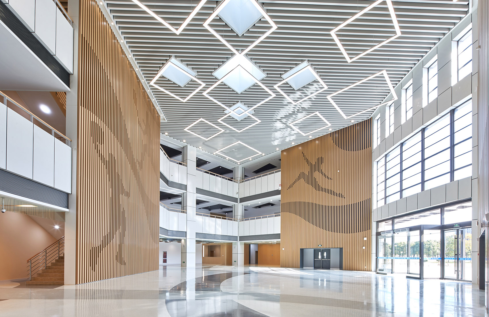 上海复旦江湾校区新建综合体育馆-34