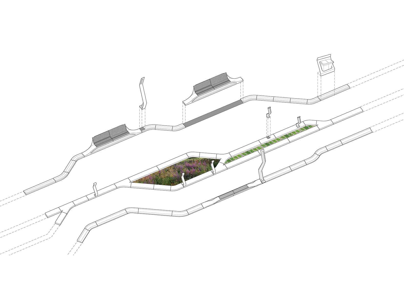 记忆之路 · 卡尔加里滨水景观设计-7