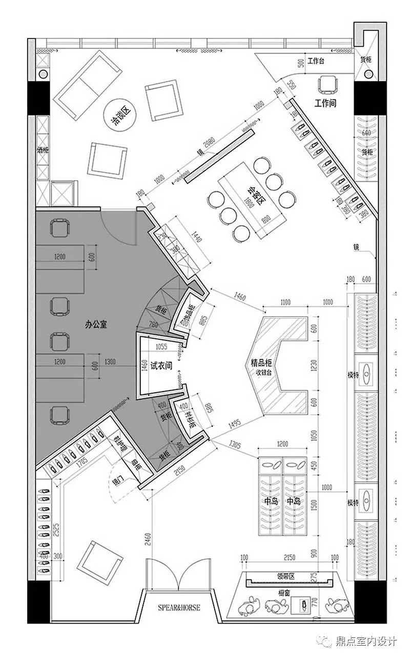 铁马今歌西装定制店室内设计丨中国深圳丨DDID 鼎点室内设计-36