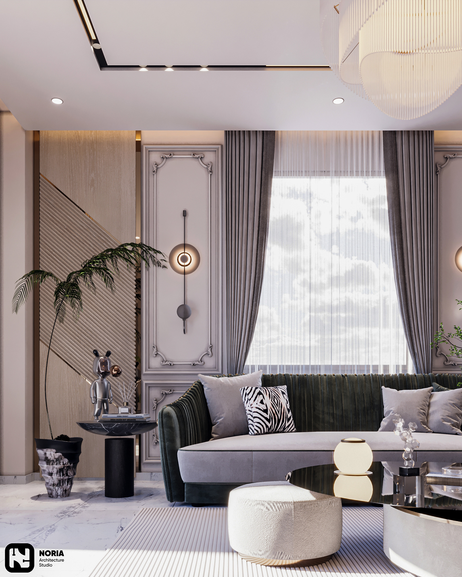 杜普尔别墅接待厅丨沙特阿拉伯-18