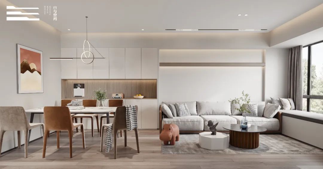 深圳90㎡年轻夫妇光之居所丨中国深圳丨山与空间设计-5