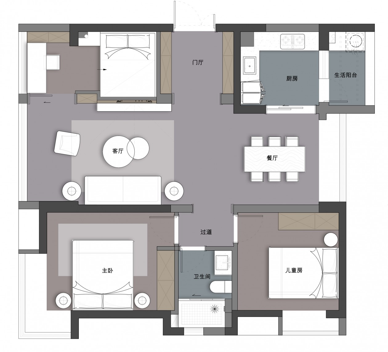 静隅|钰纺案例丨中国成都丨钰纺软装-60