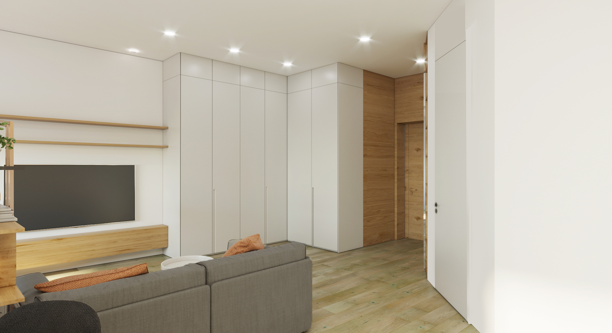 однокомнатная студия под сдачу-7