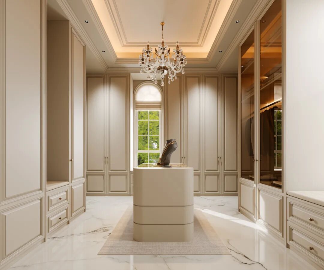 P.W.璞物设计丨时光凝萃的艺术·华章--纯净法式-46