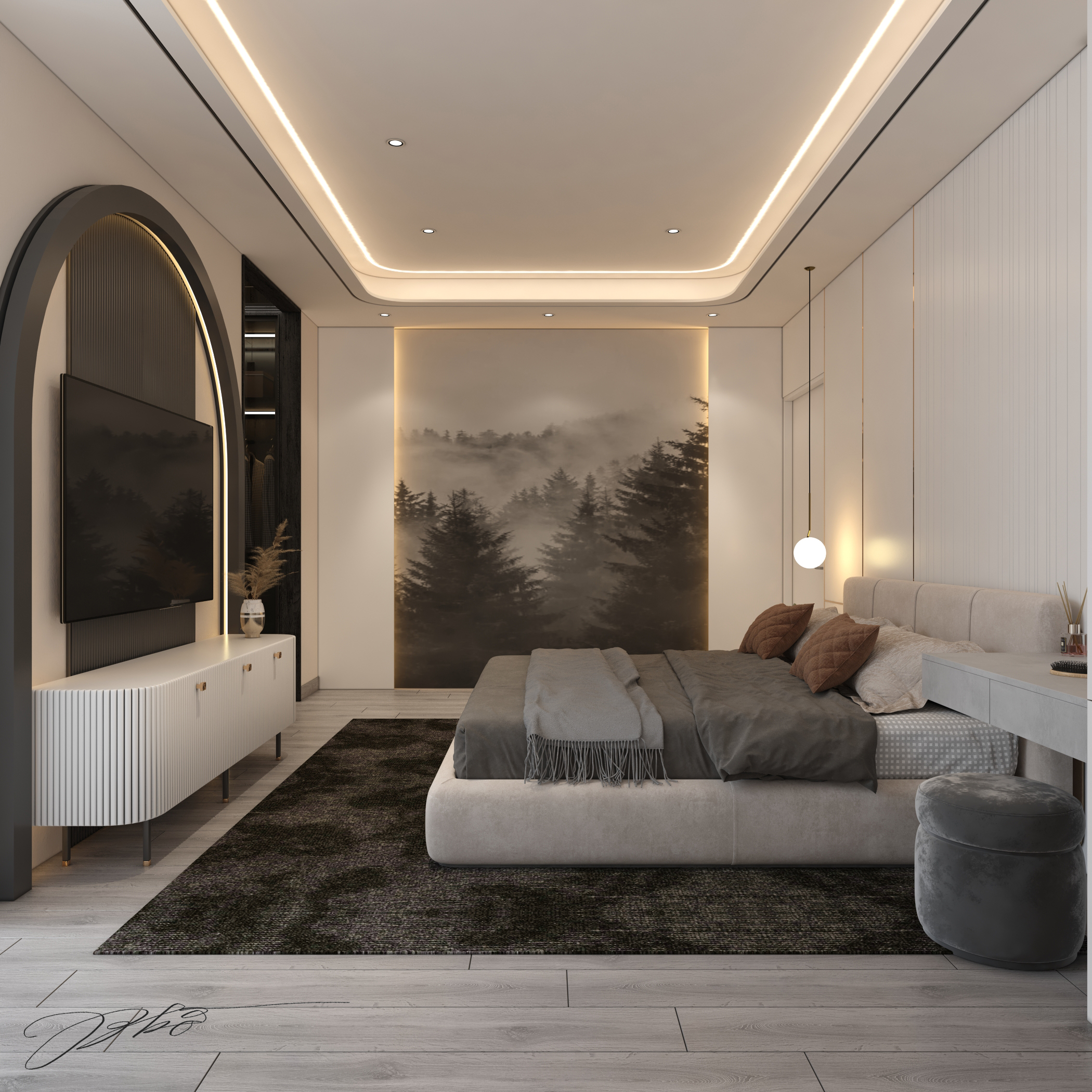 A·L 现代室内装饰丨A.L INTERIOR-11