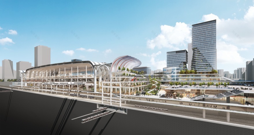 广州白云站TOD丨中国广州丨日建设计-37