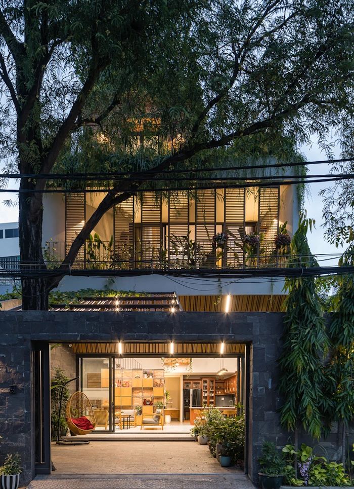 在屋顶盖一座公园,越南450㎡错层别墅!-20