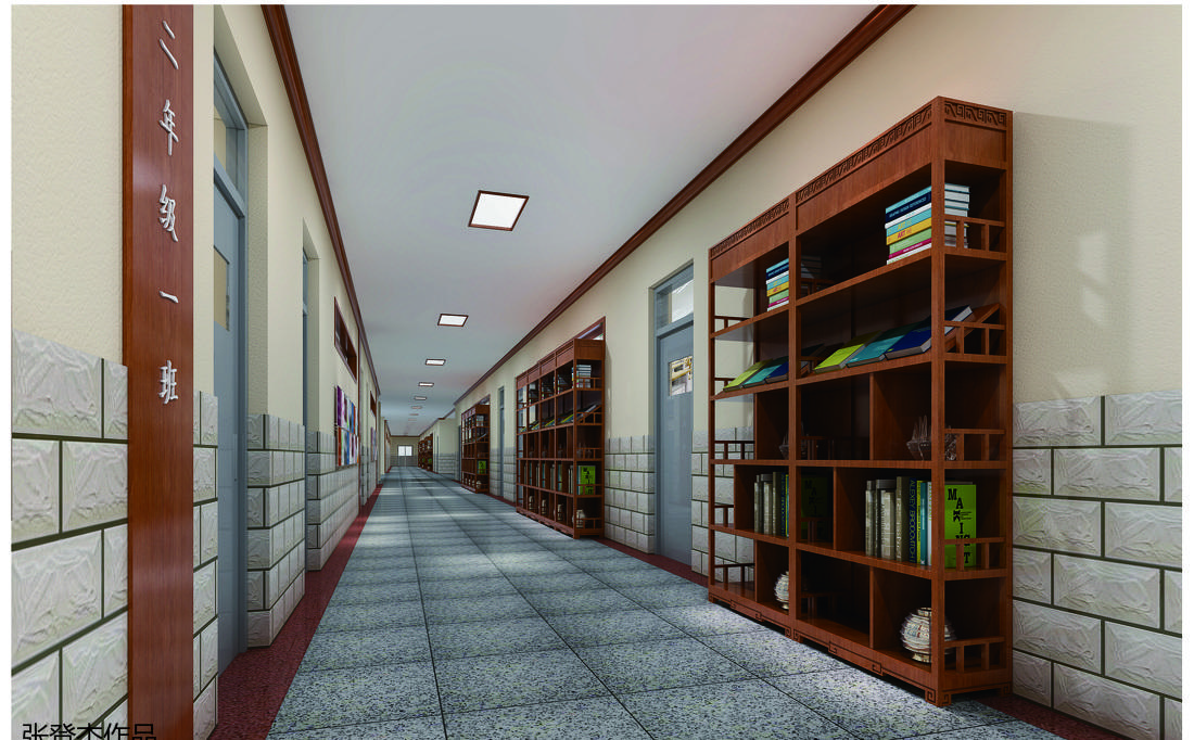 
兰州师大附中——楼道改造 -7