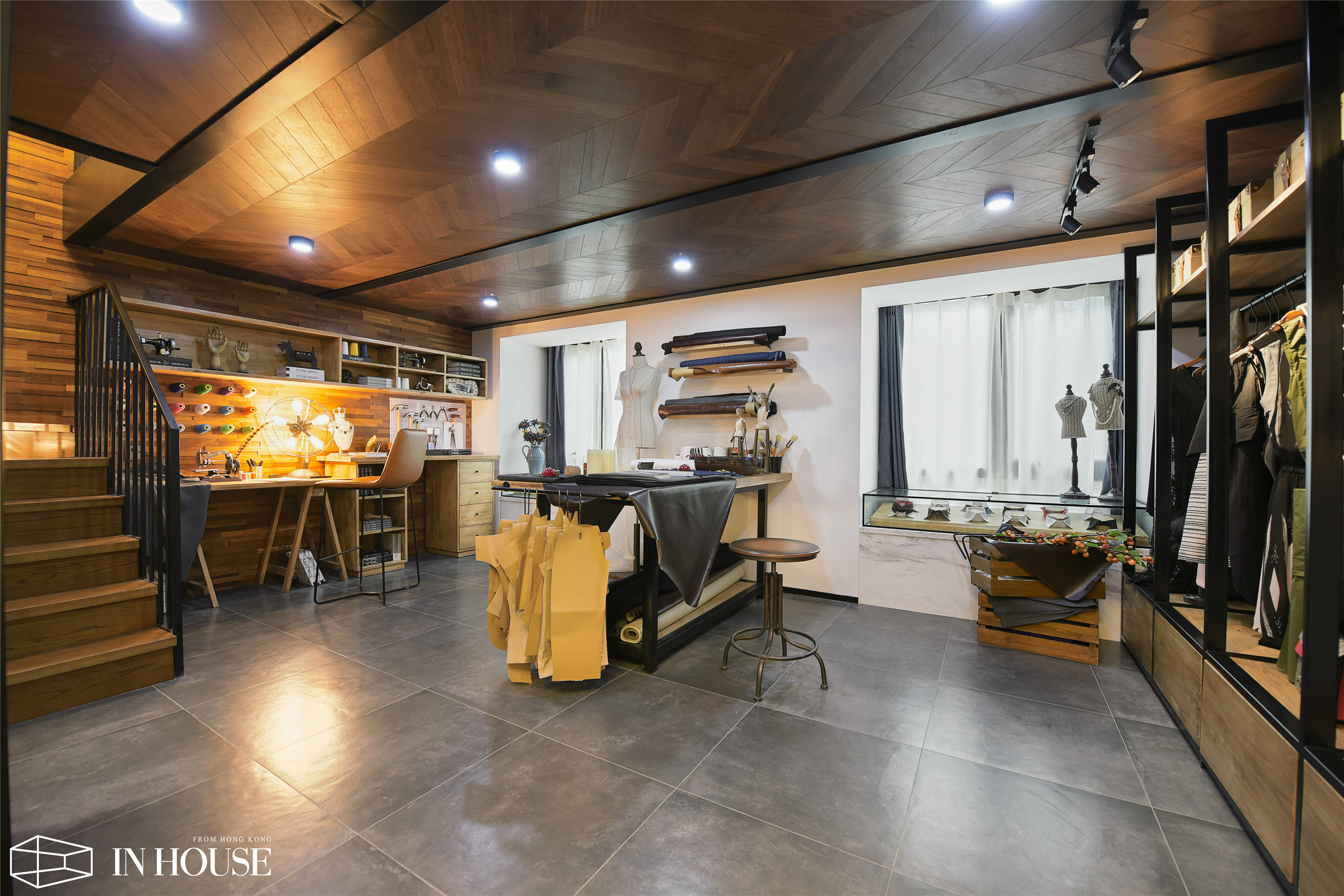 融创财富一号“私人衣橱”LOFT工业风公寓样板间设计——INHOUSE设计！-21