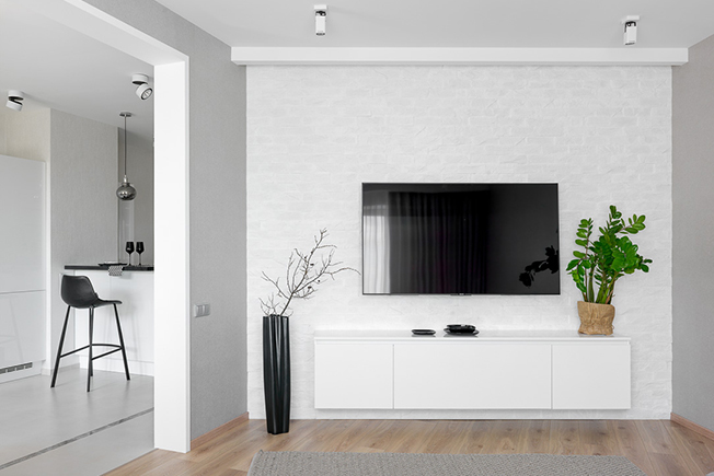 莫斯科北欧风公寓 | 极简白色小户型设计-13