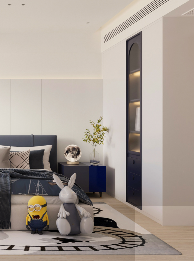 165㎡极简原木系素雅宁静的家丨中国长沙丨周笙笙建筑装饰设计-36