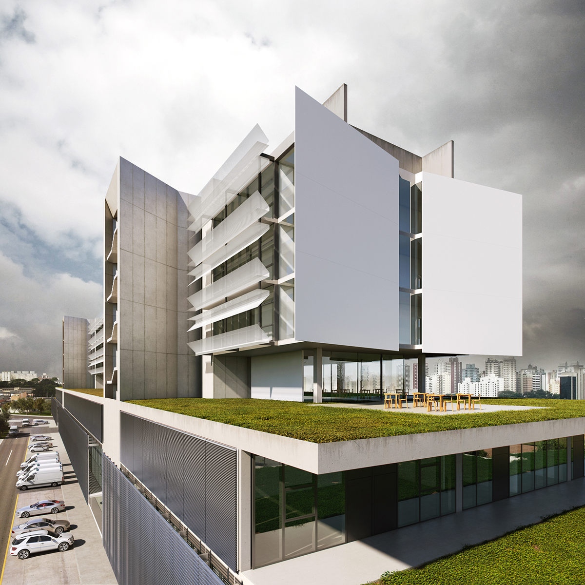 巴西圣贝尔纳多公共医院 | 现代医疗空间的典范-6