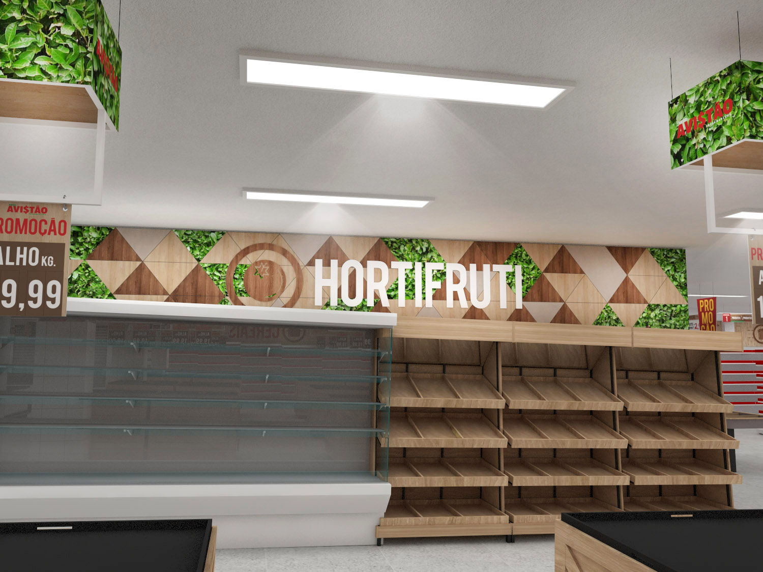 Avistão Supermarket Signage/ Sinalização-3