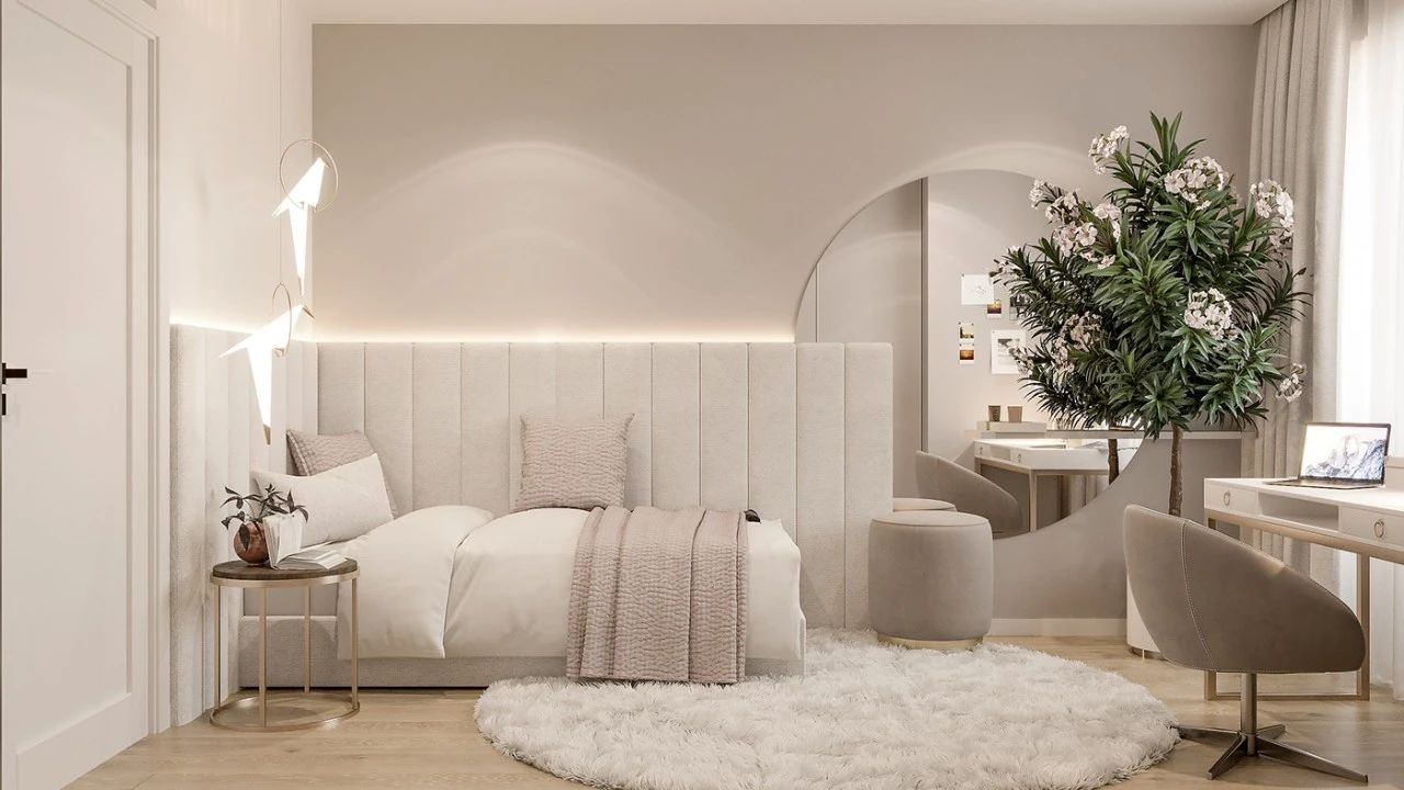 现代简洁的轻奢公寓-47