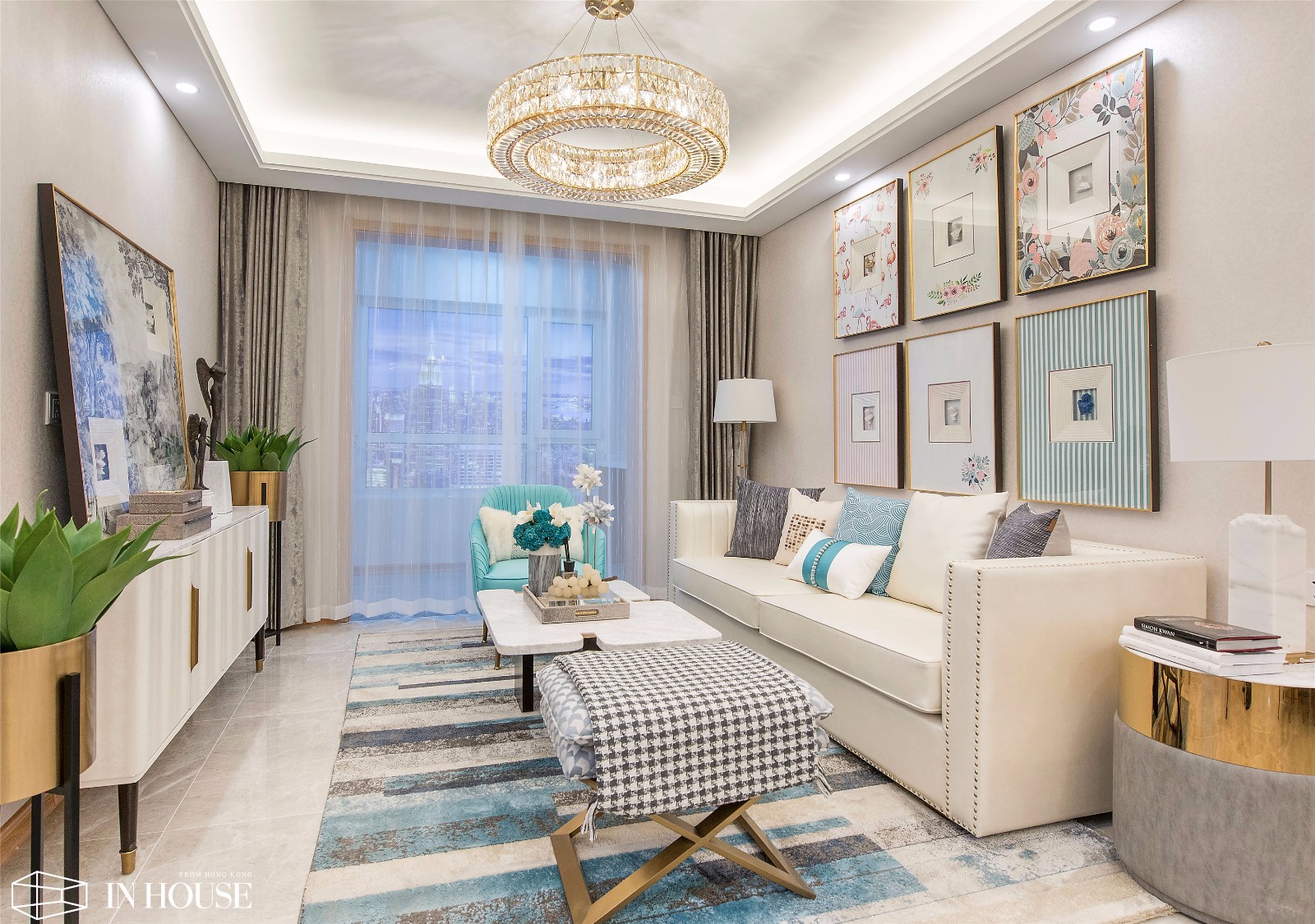 固安中南·熙悦73㎡样板间软装设计——INHOUSE设计-0