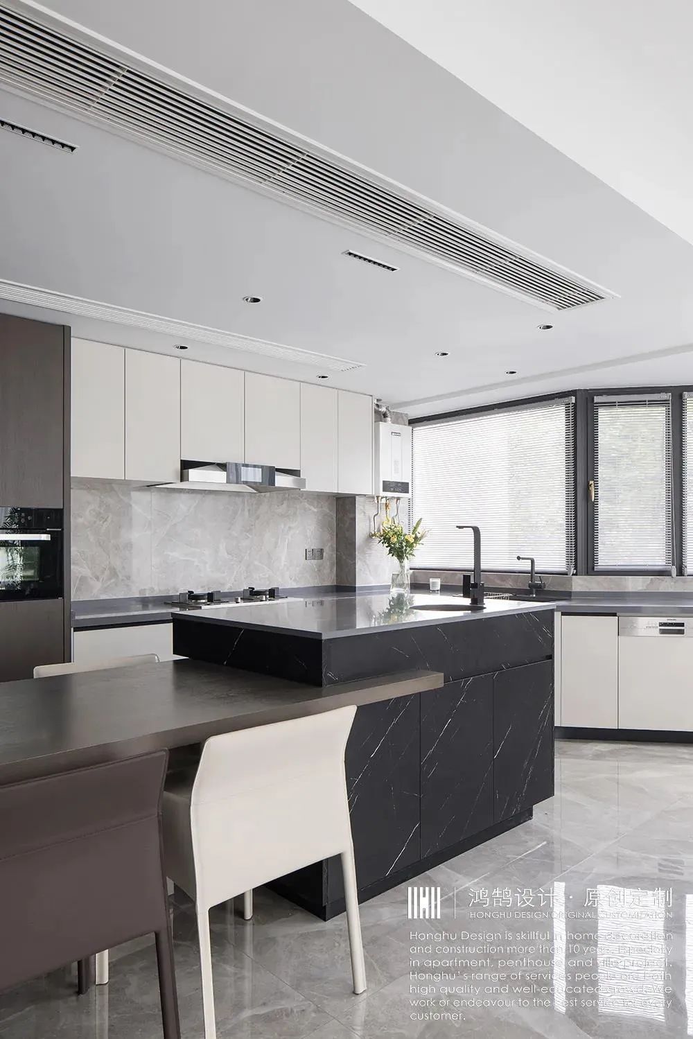 侨光苑极简风家居设计丨鸿鹄设计-22