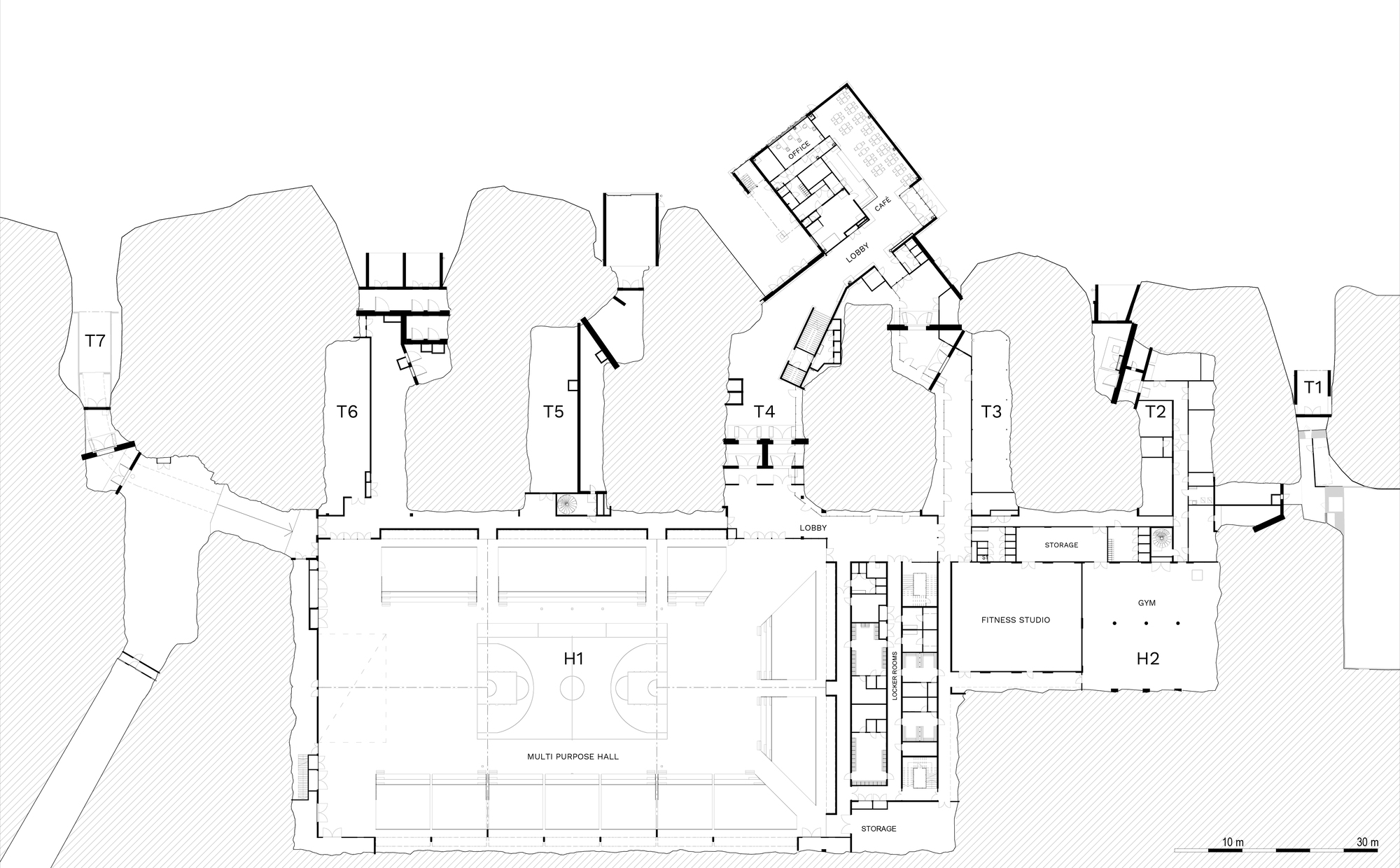 Savilahti 体育和活动中心丨芬兰丨Architects Davidsson Tarkela-19