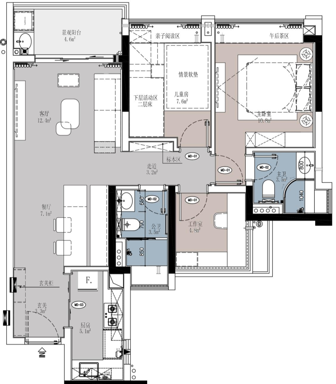 溪境花园丨中国广州丨广州赫尔贝纳室内设计有限公司-91