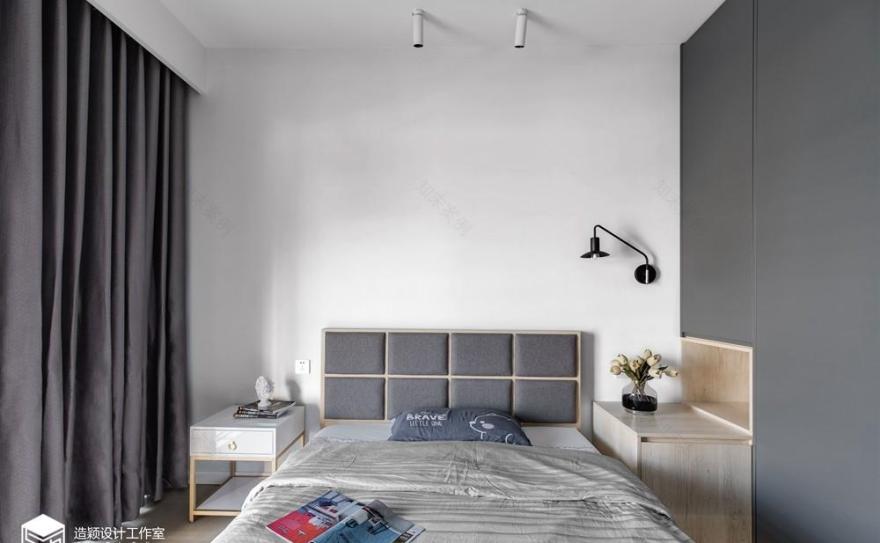30 年老宅逆袭,59㎡简约灰色空间的层叠魅力-11