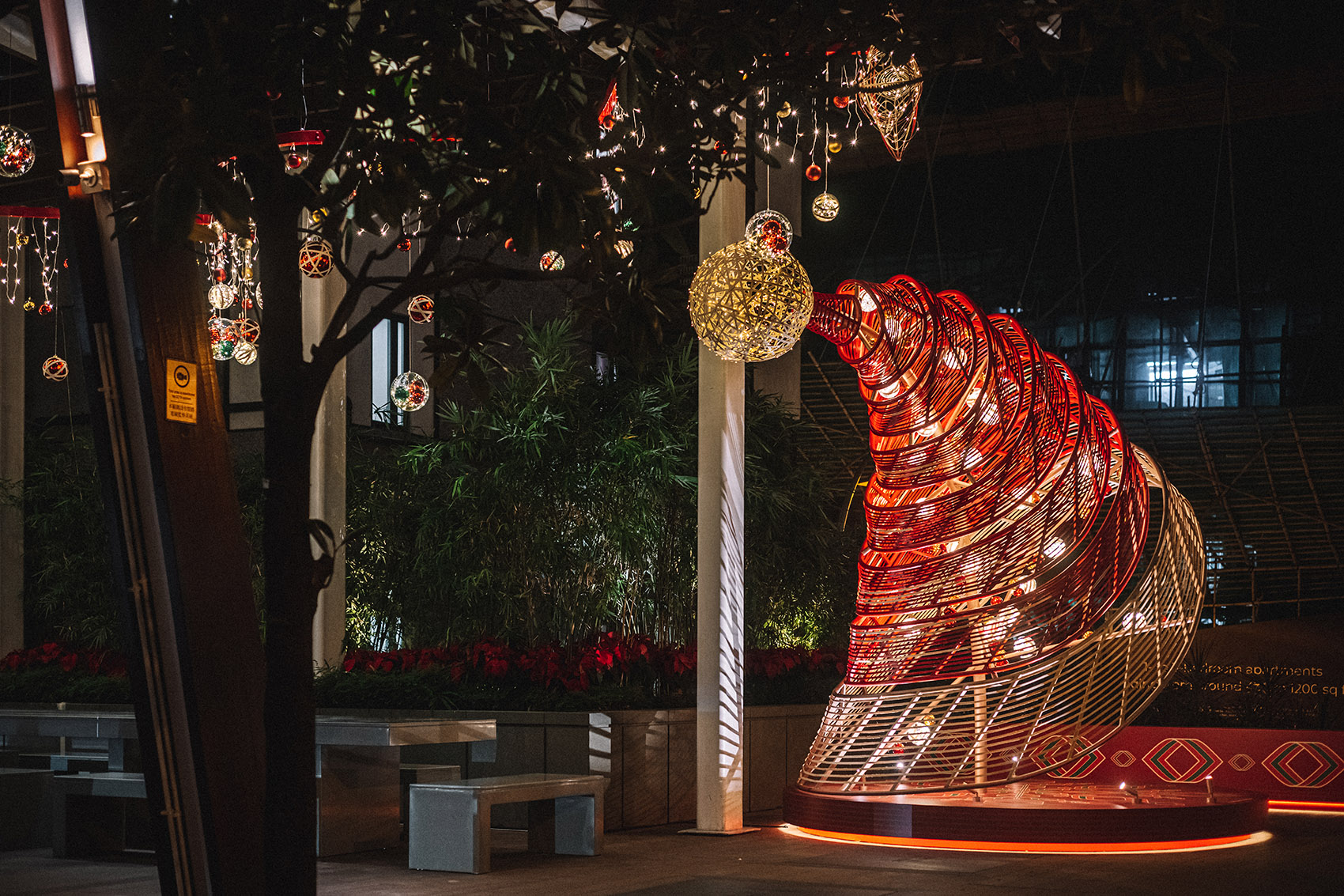 星街小区藤片圣诞装置丨中国香港丨AaaM Architects-41