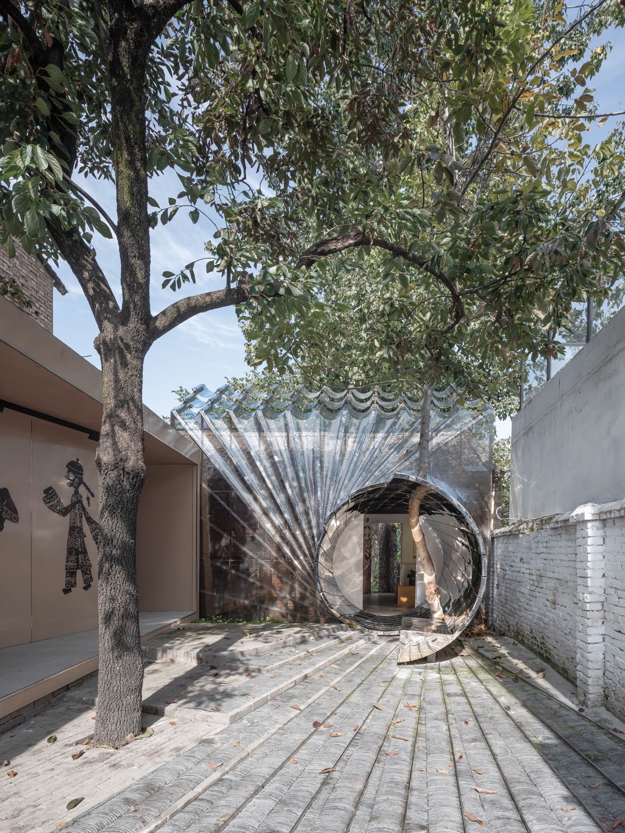 流光展厅 – 关中忙罢艺术节内院改造丨中国西安丨戴璞建筑-28