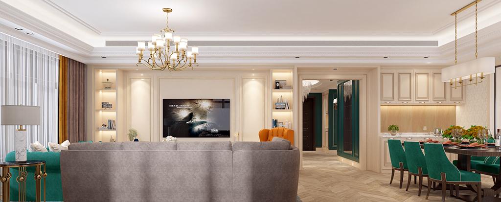 简约欧式四室住宅-0