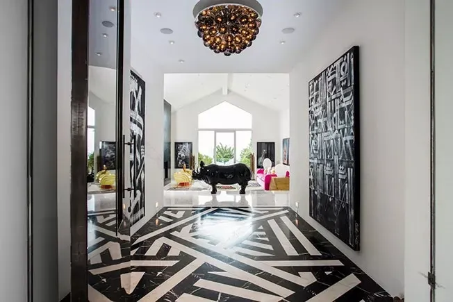 格温·史蒂芬妮比弗利山庄别墅室内设计丨美国丨凯利·韦斯特勒-13