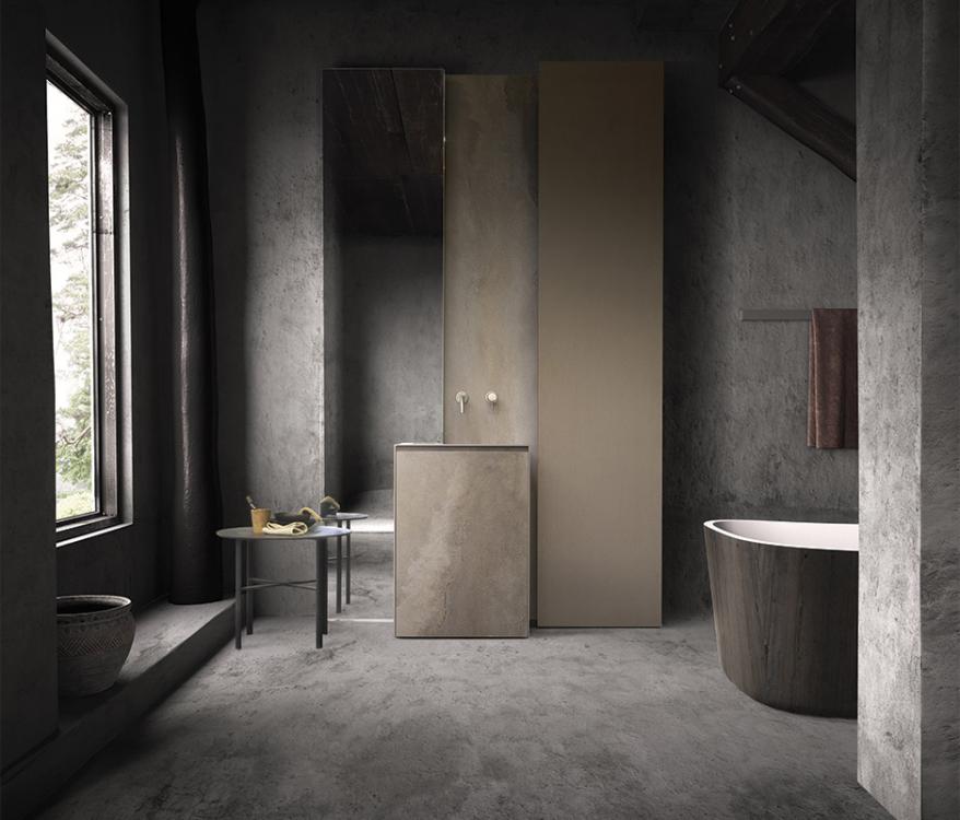 SKILL GRES - ванная с подвесным умывальником | Modulnova Bagni-2