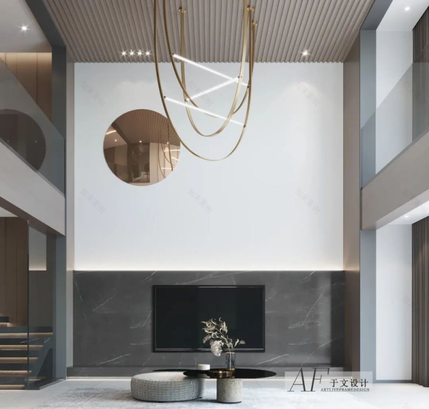 龙湖·天璞 300㎡轻奢叠墅,极简空间秩序诠释生活美学-26