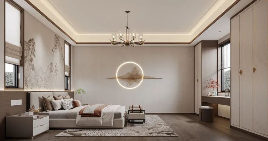 265㎡新中式私宅丨中国包头丨阿迪-37