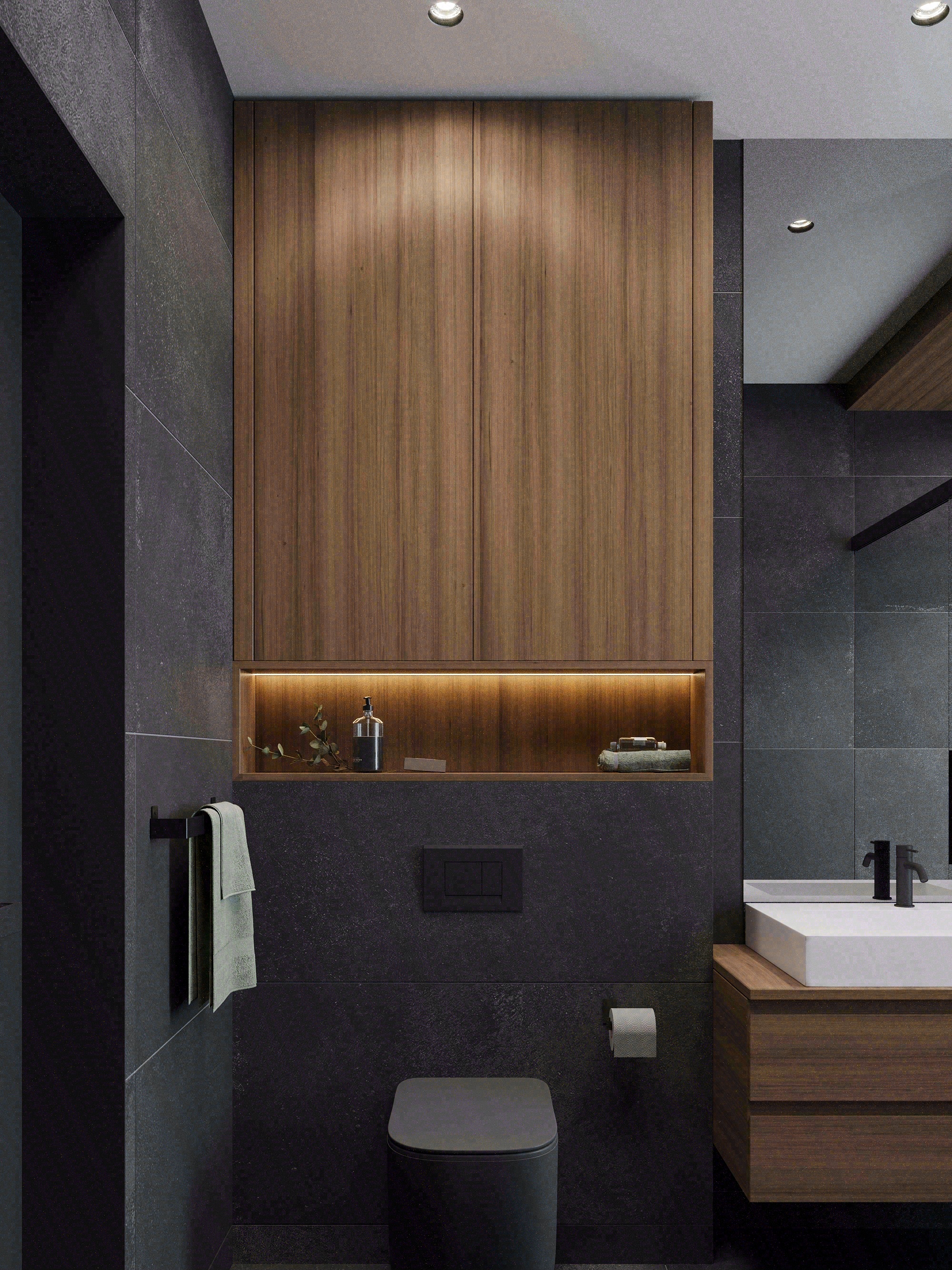 Ванная комната с окном-6